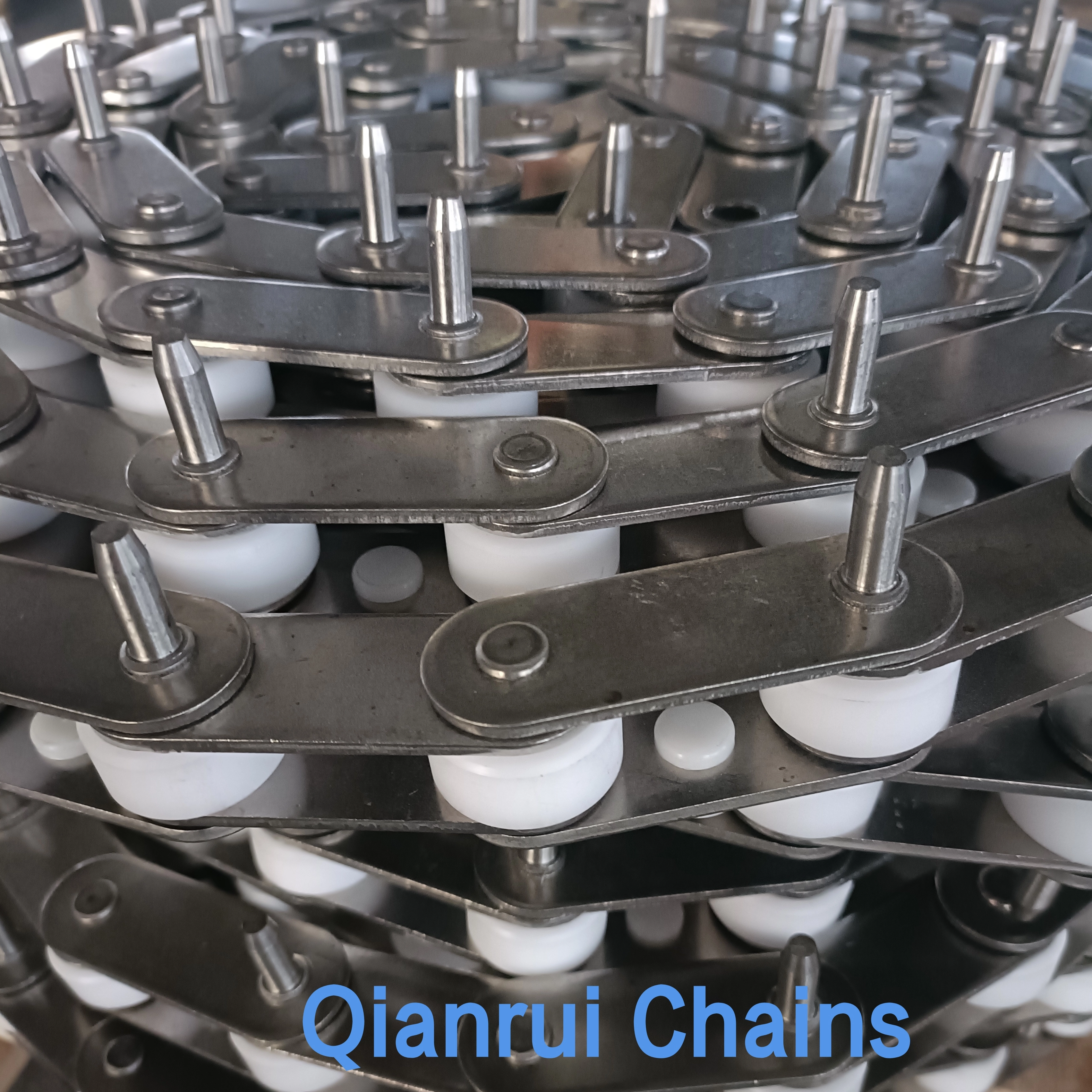 Conveyor Chains with Rubber Roller