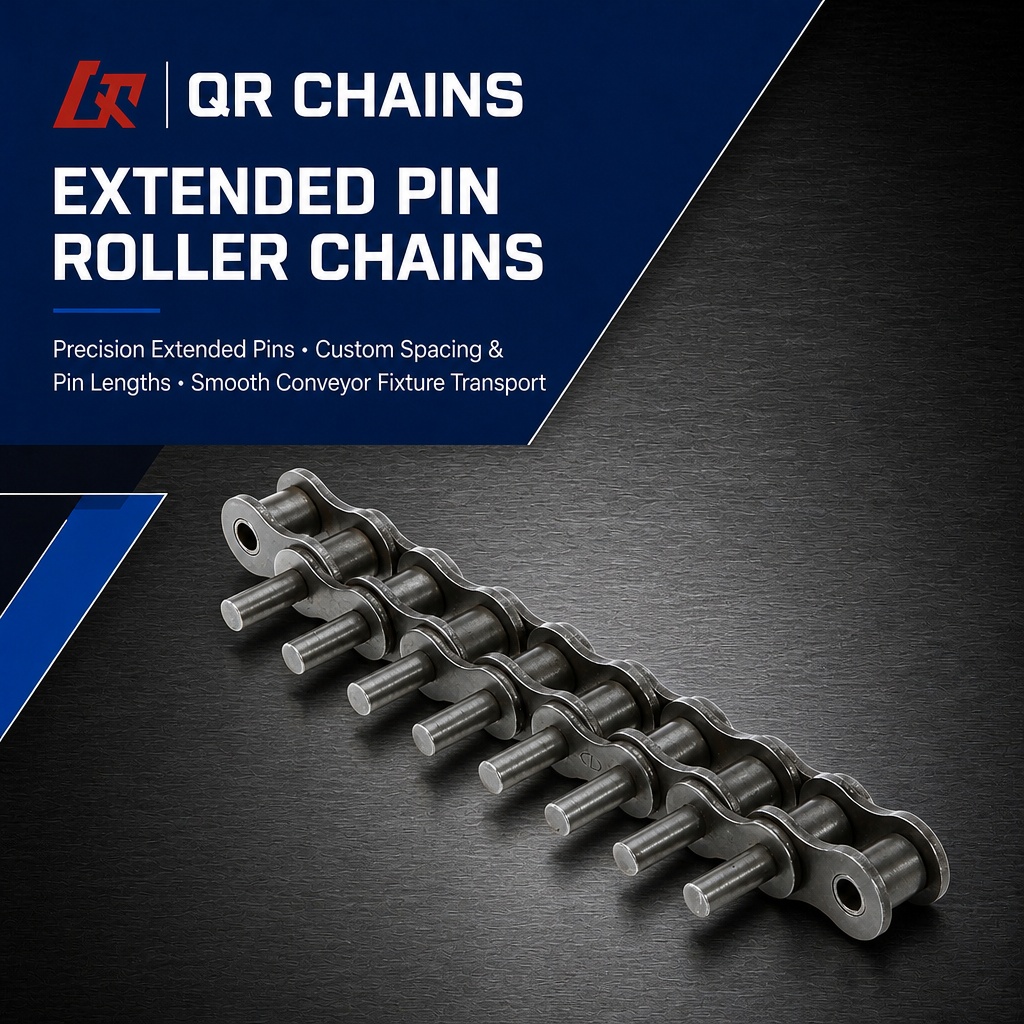Conveyor Chains with Extended Pins